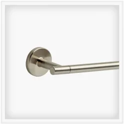 Delta Lyndall Satin Nickel Towel Bar 18 in. L Die Cast Zinc