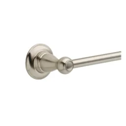Delta Porter Brushed Nickel Towel Bar 18 in. L Die Cast Zinc