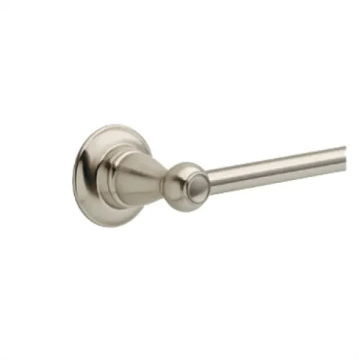 Delta Porter Brushed Nickel Towel Bar 18 in. L Die Cast Zinc