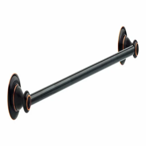 Delta Porter Oil Rubbed Bronze Towel Bar 24 in. L Die Cast Zinc