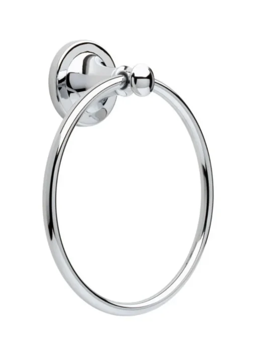 Delta Silverton Polish Chrome Towel Ring Die Cast Zinc