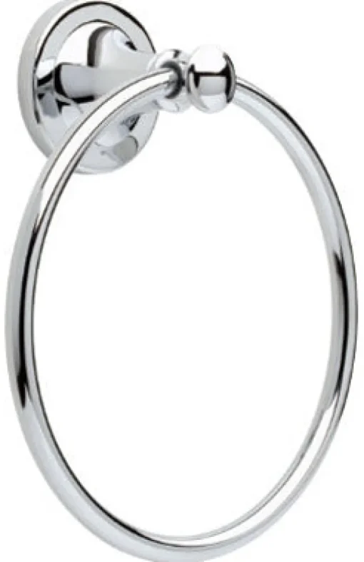 Delta Silverton Polish Chrome Towel Ring Die Cast Zinc