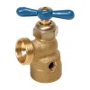 Dial 1/8 in. D FGH Blue Plastic Brass Sillcock