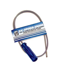 Dial 1/8 in. H X 1/8 in. W Silver Plastic Snake