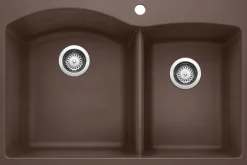 Diamond 1-3/4 Bowl Dual Mount - Café