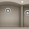 Diamond 1-1/2 Bowl Dual Mount - Truffle