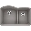 Diamond 1-3/4 Low Divide - Metallic Gray