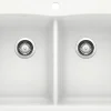 Diamond Equal Double Dual Mount - White