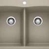 Diamond Equal Double Dual Mount - Truffle