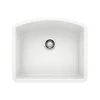 Diamond Single Bowl - White