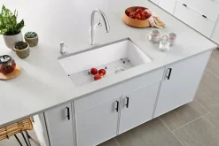 Diamond Super Single Dual Mount - White