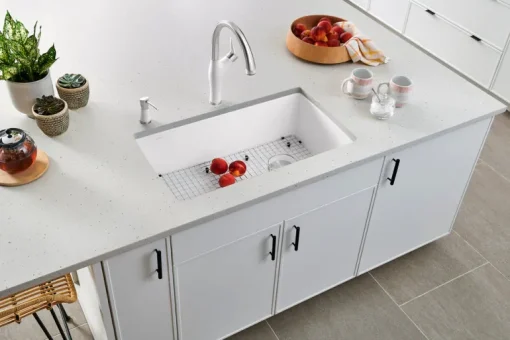 Diamond Super Single Dual Mount - White