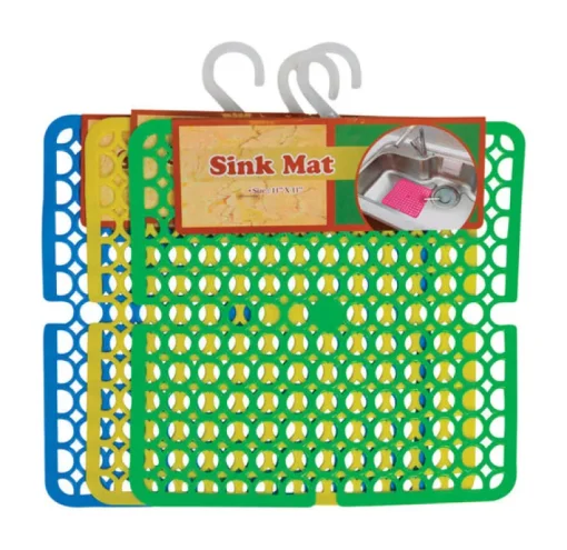 Diamond Visions Assorted Plastic Sink Mat 11 L ft. x 11 H in. x 11 W in. (Pack of 36)