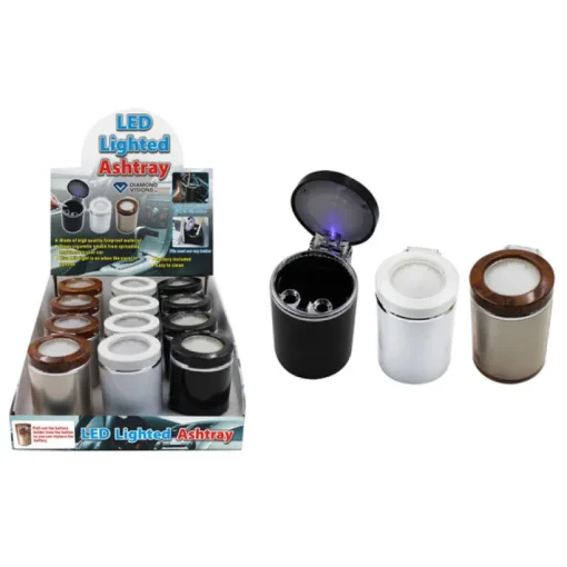 Diamond Visions LED Lighted Ashtray 1 pk (Pack of 12)