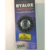 Dico NYALOX 3 in. Dia. x 5/8-11 in. x 1/4 Dia. Crimped Nylon Mandrel Mounted Cup Brush 12500 rpm