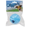 Digger's Blue Rubber Knobby Texture Small Ball Dog Toy 2.8 L in.