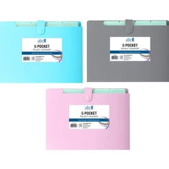 Doc It 9.5 in. W X 13 in. L Assorted Project Organizer