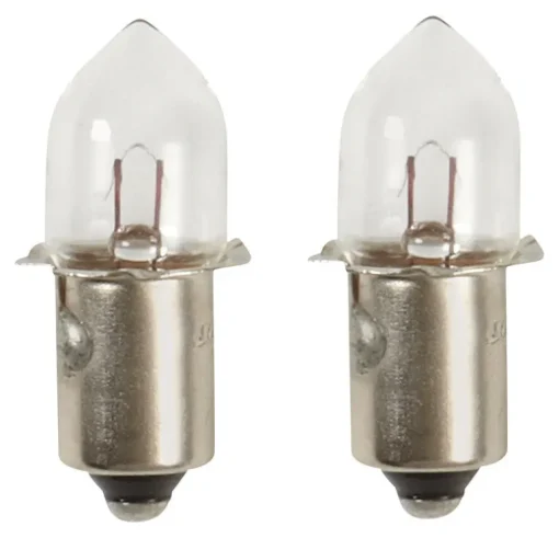 Dorcy 2D Krypton 2D Flashlight Bulb 2.4 volts Bayonet Base