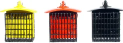 Double-Suet Basket Holder, Metal, Assorted Colors
