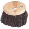 DQB Round Horsehair/Synthetic Blend Stippling Brush 5 L x 5-1/2 W in. with 5 L in. Wood Handle