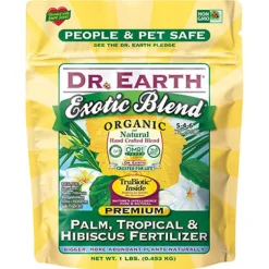Dr. Earth Exotic Blend Organic Granules Hibiscus Plant Food 1 lb