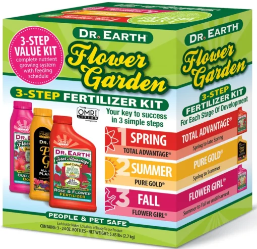 Dr. Earth Organic Flower Fertilizer 3 pk