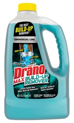 Drano Max Liquid Build-Up Remover 64 oz. (Pack of 4)