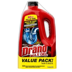 Drano Professional Strength Gel Clog Remover 160 oz. (Pack of 2)