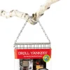 Droll Yankees Premium Suet Feeder 5 In. X 5 In. X 1.5 In. Stainless Steel