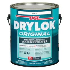 Drylok White Tintable Latex Masonry Waterproof Sealer 1 gal. (Pack of 2)