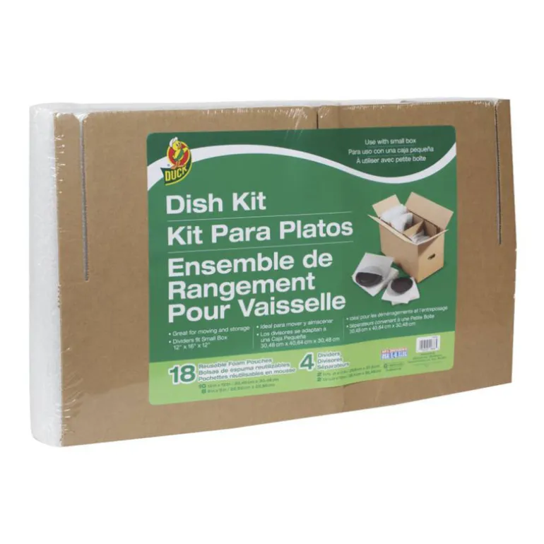 Duck 16 in. W X 12 ft. L Dish Protection Kit