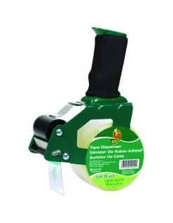Duck 1.88 in. W X 54.6 yd L Packaging Tape with Dispenser