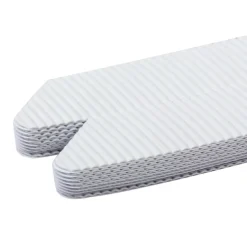 Duck White Shower and Bath Treads Polyurethane 1/32 in. H X 8 3/4 in. L