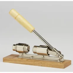 Duke Silver/Wood Steel Nut Cracker