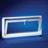 Duo-Corp Aristoclass Hopper White Glass/Vinyl Window 31.875 in. L X 15.5 in. H 1 pk
