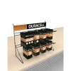Duracell Black Rack Counter Display Metal