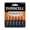 Duracell Coppertop AA Alkaline Batteries 6 pk Carded