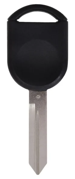 Duracell KeyStart Black/Silver Plastic Double Sided Automotive Chipkey for Ford H84-PT Transponder Key