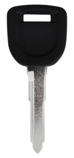 Duracell KeyStart Brass Black/Silver Automotive Double Sided Transponder Chip Key for Mazda