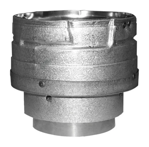 DuraVent 3 in. D Stainless Steel Appliance Pipe Adapter