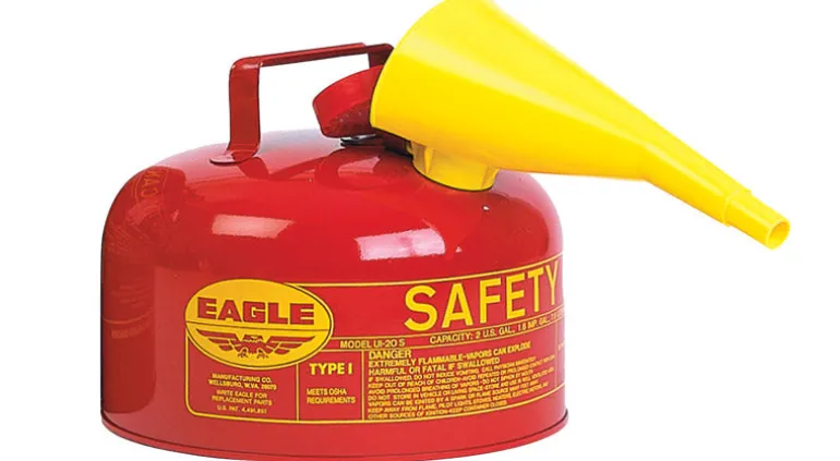 Eagle Steel Safety Gas Can 2 gal