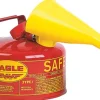 Eagle Steel Safety Gas Can 1 gal