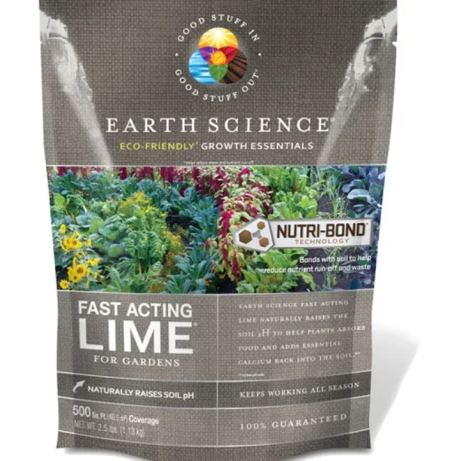 Earth Science Growth Essentials Garden Lime 500 sq. ft. 2.5 lb.
