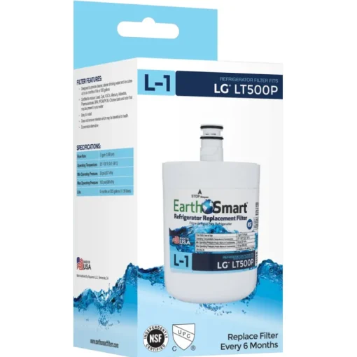 EarthSmart L-1 Refrigerator Replacement Filter For LG LT500P