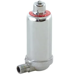 Eastman 1/8 in. Angle Connection Brass Adjustable Radiator Air Valve
