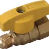 Eastman 3/8 in. Flare X 1/2 in. FIP Brass Gas Valve