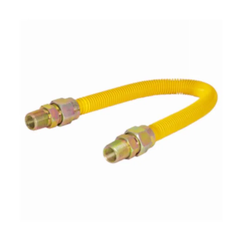 Eastman 3/4 in. MIP X 3/4 in. D FIP 48 in. Stainless Steel Gas Connector