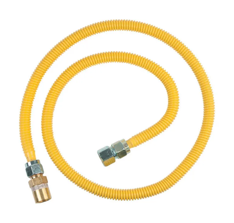 Eastman ProCoat 1/2 in. FIP X 5/8 in. D FIP 60 in. Stainless Steel Gas Connector