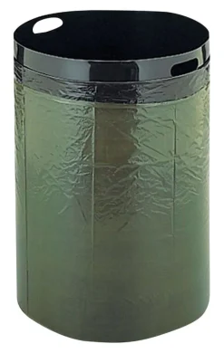 Easy Bagger Black Plastic 'D' Cut Handles Easy Bagger Reusable Trash Bag Holder 30 to 39 gal.