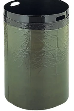 Easy Bagger Black Plastic 'D' Cut Handles Easy Bagger Reusable Trash Bag Holder 30 to 39 gal.